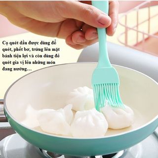 CỌ QUÉT DẦU, PHẾT BƠ LÀM BÁNH TIỆN DỤNG, ƯỚP GIA VỊ, CHỔI SILICON QUÉT DẦU ĂN CHO NỒI CHIÊN KHÔNG DẦU-CỌ SILICON QUÉT DẦU GIÁ SỈ