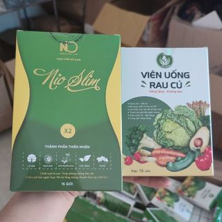 Kẹo Gôm Giảm Cân Nio Slim X2 Tặng Hộp Viên Uống Rau Củ Chính Hãng Giá Sỉ Tốt Nhất Thị Trường