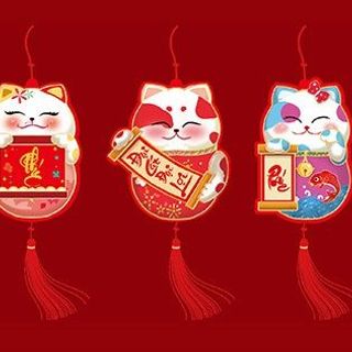 Com 6 phụ kiện trang trí tết