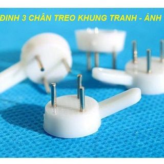ĐINH TREO KHUNG TRANH, ĐINH 3 CHÂN TREO TRANH ẢNH, MÓC CHÌA KHÓA,MÓC TREO ĐỒ ĐÓNG TƯỜNG TIỆN LỢI KHÔNG CẦN KHOAN TƯỜNG