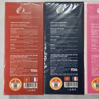 Nước hoa Charme chính hãng 10ml ( Xịt - lưu hương đến 12h)