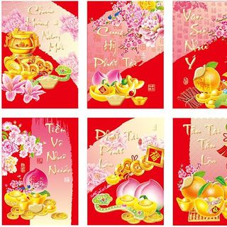 Set 6 bao lì xì 8.1x11.6