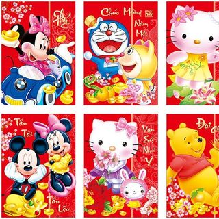 Set 6 bao lì xì 8.1x11.6