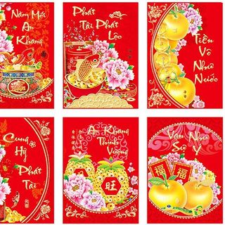 Set 6 bao lì xì 8.1x11.6