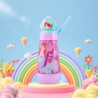 Ly nước quả cầu pha lê xoay 360° cho bé