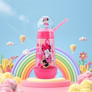 Ly nước quả cầu pha lê xoay 360° cho bé