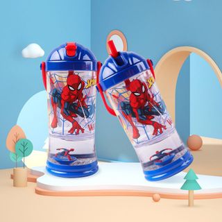 Bình nước kim tuyến xách tay kèm vật nổi xinh xắn cho bé