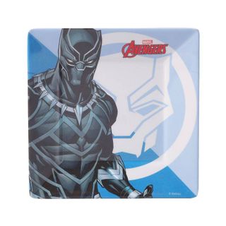 Đĩa Melamine vuông 9 inch Marvel chịu nhiệt cho bé
