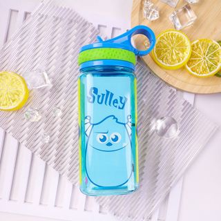 Bình nước vuông kèm ống hút xinh xắn in hình Disney cho bé