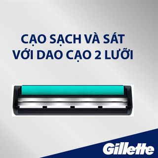Dao cạo râu 2 lưỡi Gillette Vector