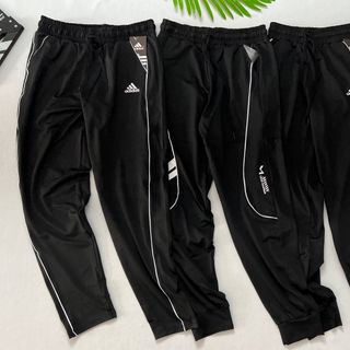 Jogger sọc thun đen mới nhất 2023 Thể Thao cao cấp Siêu Đẹp Giá Sỉ,