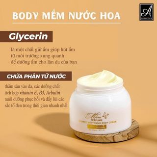 GIẢM GIÁ Kem Body Mềm A Cosmetics – Dưỡng Trắng Toàn Thân Hương Nước Hoa