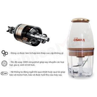 MÁY XAY THỊT OSAKA NẮP ĐỒNG