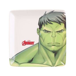 Đĩa Melamine vuông 7 inch chịu nhiệt - Marvel