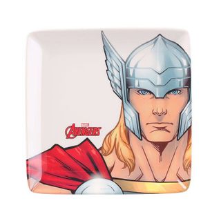 Đĩa Melamine vuông 7 inch chịu nhiệt - Marvel