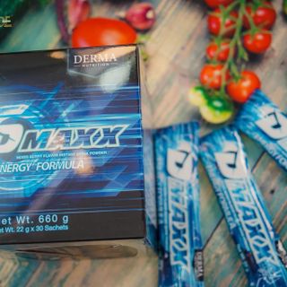 DMAXX THỨC UỔNG BỔ SUNG VITAMIN TĂNG NĂNG LƯỢNG DAMODE HỘP 30 GÓI MÀU XANH