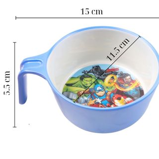 Chén Melamine tay cầm chịu nhiệt thương hiệu Marvel