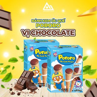Bánh ốc quế Pororo Hàn Quốc 54g- THÙNG 20 HỘP An Gia Sweets Snacks