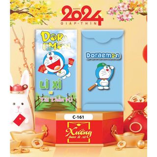 Bao lì xì Gấu Dâu Đô Rê Mon hoạt hình mẫu mã đa dạng phong phú in hình ảnh sắc net hot hit hàng về sll sỉ sãn kho Thanh Thảo