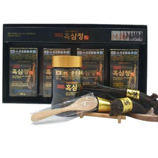( Sỉ giá tốt ) Cao Hắc Sâm 365 Samsung Hàn Quốc (250g x4 lọ) - Giúp tăng cường sinh lực