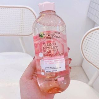 Nước Tẩy Trang Garnier Micellar Rose water cleanser& glow giá sỉ