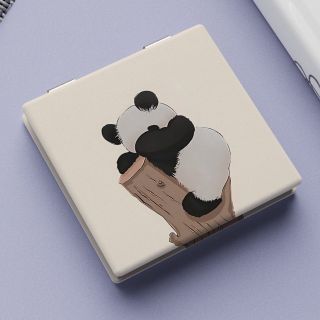 Gương Mini 2 Mặt Dễ Thương Hình Gấu Trúc