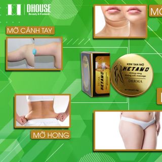 KEM TAN MỠ BỤNG CẤP TỐC KETAMO HỦ 50GR