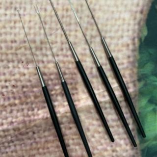 [COMBO] 10 Cây lấy ráy tai cao cấp inox cán gỗ đen