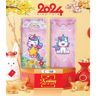 Bao lì xì Gấu Dâu Đô Rê Mon hoạt hình mẫu mã đa dạng phong phú in hình ảnh sắc net hot hit giá tốt bán chạy hàng về sẵn kho sll sỉ Thanh Thảo