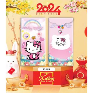 Bao lì xì Gấu Dâu Đô Rê Mon hoạt hình mẫu mã đa dạng phong phú in hình ảnh sắc net hot hit giá tốt bán chạy hàng về sẵn kho sll sỉ Thanh Thảo