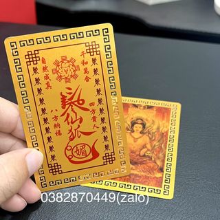 Kim Bài Hồ Ly 9 Đuôi( Hồ Ly Tình Duyên) - Trợ Duyên Tình Cảm Tăng Sự Quyến Rũ - Thu Hút Khác Giới