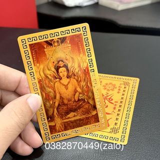Kim Bài Hồ Ly 9 Đuôi( Hồ Ly Tình Duyên) - Trợ Duyên Tình Cảm Tăng Sự Quyến Rũ - Thu Hút Khác Giới