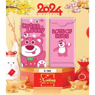 Bao lì xì Gấu Dâu Đô Rê Mon hoạt hình mẫu mã đa dạng phong phú in hình ảnh sắc net hot hit bán chạy giá rẻ hàng mới về sll sỉ Thanh Thảo