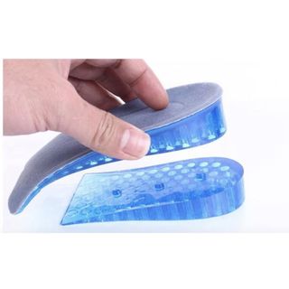 Lót Gót Độn Đế Giày Tăng Chiều Cao Silicon Mềm 2 Lớp 4Cm