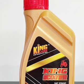 Dầu Nhớt Xe Tay Ga KING SCOOTER API SN, SAE 10W40, JASO MB
