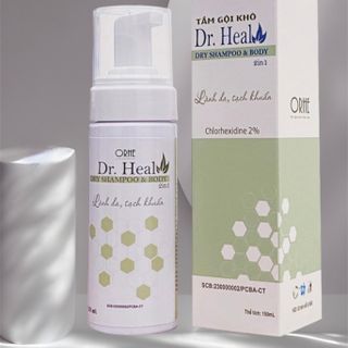 Dr. Heal SHAMPOO & BODY TẮM GỘI KHÔ DÀNH CHO NGƯỜI BỆNH