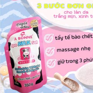 Tắm muối bò, tẩy tế bào chết A BONNE 350g Thailand (Chính hãng)