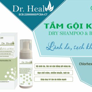 Dr. Heal SHAMPOO & BODY TẮM GỘI KHÔ DÀNH CHO NGƯỜI BỆNH Dr. Heal SHAMPOO & BODY