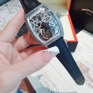 ĐỒNG HỒ CƠ NAM SIÊU CẤP F.RANK MU.LLER LỘ MÁY