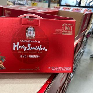 Nước uống Hồng Sâm Đỏ Hongsamwon nhập Mỹ giá sỉ