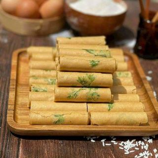 BÁNH ỐNG NGÒ NHÂN BƠ ĐẬU PHỘNG 500G - WINNIE HOUSE