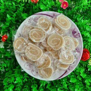 KẸO DỪA NON CUỘN, HƯƠNG VỊ QUÊ NHÀ NGỌT NGÀO 500G - WINNIE HOUSE