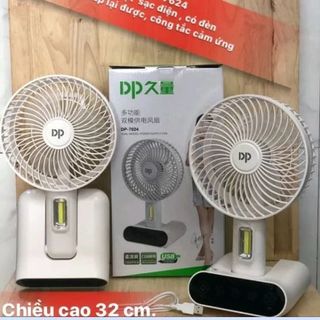 QUẠT SẠC TÍCH ĐIỆN CẢM ỨNG DP- 7624