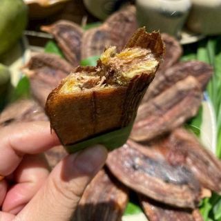 CHUỐI XIÊM HỒNG SẤY DẺO - ĐẶC SẢN MIỀN TÂY NAM BỘ 500G - WINNIE HOUSE