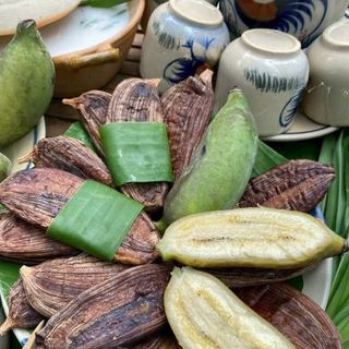 CHUỐI XIÊM HỒNG SẤY DẺO - ĐẶC SẢN MIỀN TÂY NAM BỘ 500G - WINNIE HOUSE
