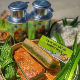 BÁNH DỪA LÁ DỨA NƯỚNG THAN NGON THƠM NỨC MŨI - WINNIE HOUSE