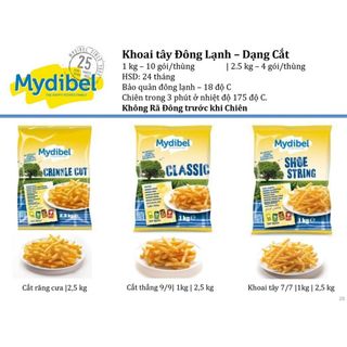 KHOAI TÂY CHIÊN MYDIBEL - NHẬP KHẨU BỈ