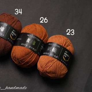 Len milk cotton 50 gram bảng 86 màu