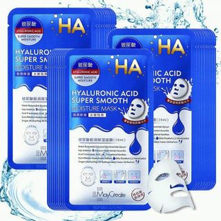 Mặt nạ dưỡng da HA tím xanh hộp 20 miếng