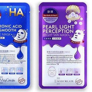 Mặt nạ dưỡng da HA tím xanh hộp 20 miếng